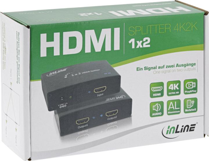 Produktbild InLine HDMI Splitter/Verteiler
