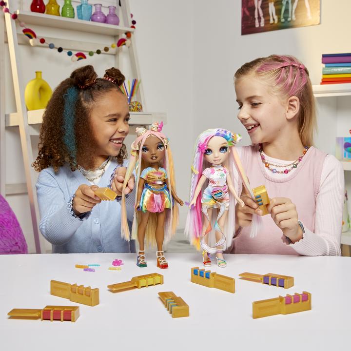 Produktbild MGA Rainbow High Hair Meline Gold