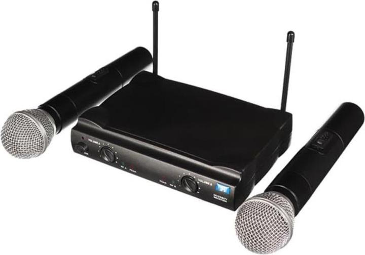 Actual product image Velleman Uhf Wireless Microphone - Dual Channel