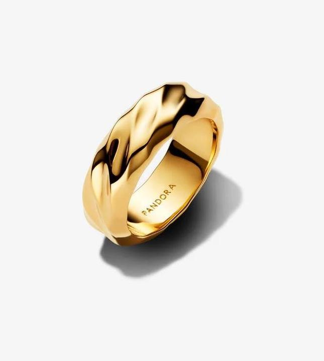 Image du produit Pandora Gewellter Breiter Band Ring (54)