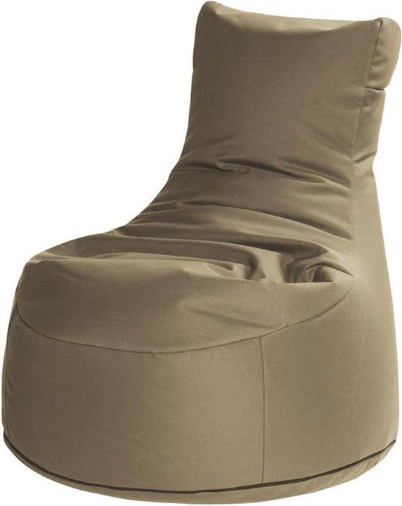Actual product image Sitting Point Swing OUTSIDE Beanbag blue