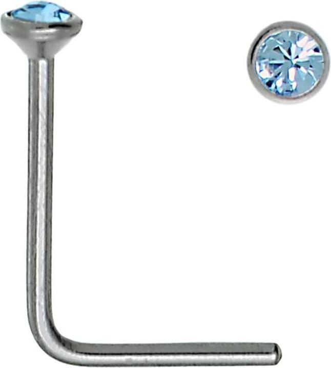 Immagine prodotto Bijouteria Piercing per naso (Acciaio inossidabile, Vetro (di orologio))