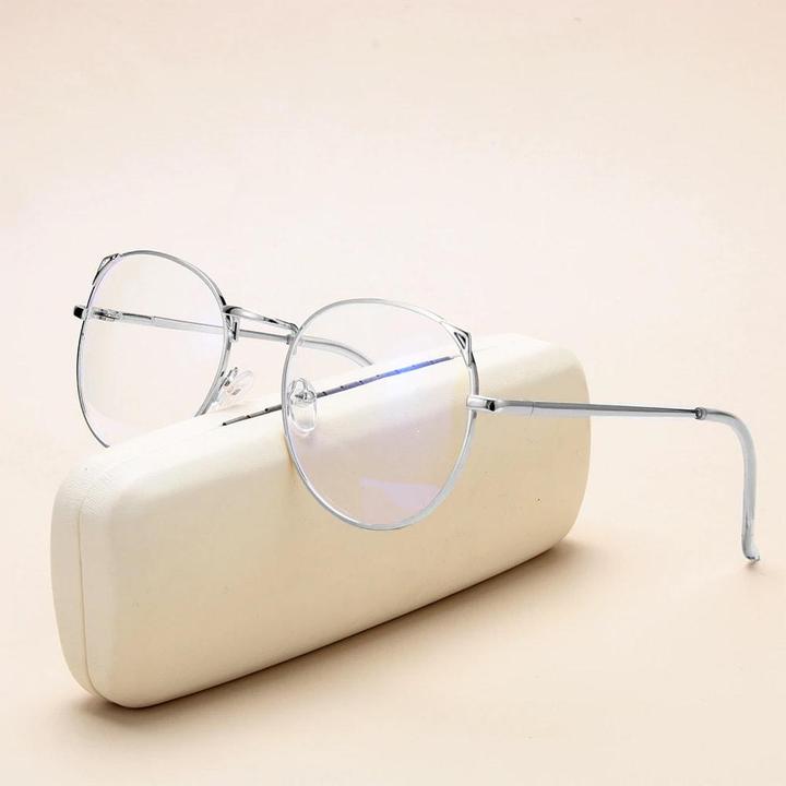 Image du produit JTI Lunettes anti-lumière bleue, oreilles de chat - argent
