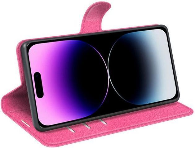 Immagine prodotto MU Classic Serie di copertine per libri in pelle Litchi (Apple iPhone 15 Pro)