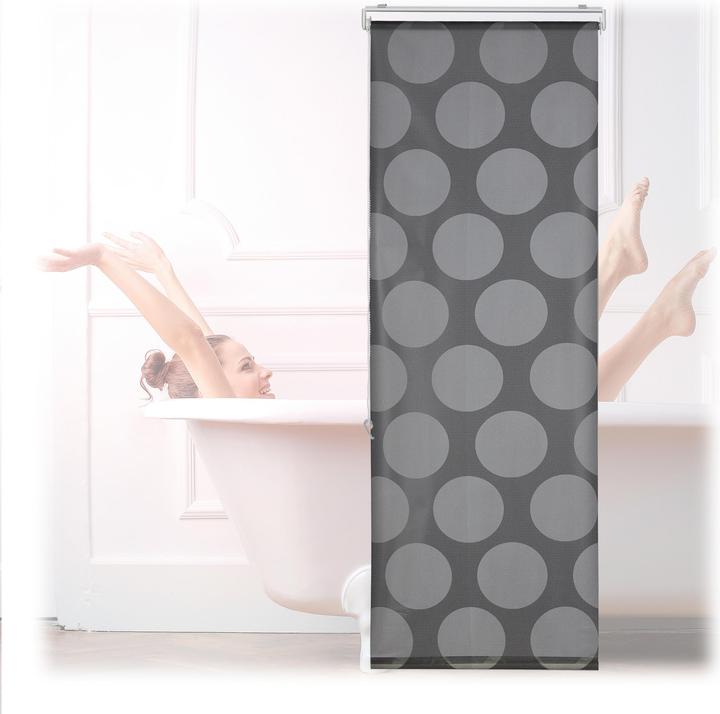 Grey with dots