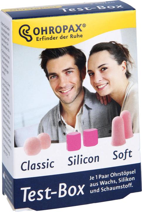 Immagine prodotto Ohropax Testbox Ohrstöpsel 3 Paar assortiert (3 x)