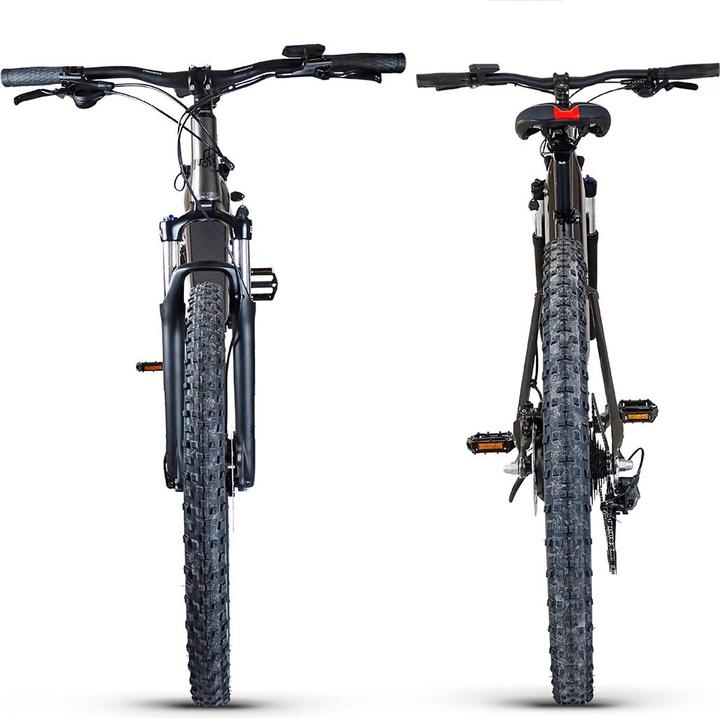 Immagine prodotto Urbanbiker UB400 | Mountain E-Bike con sospensioni complete, comoda e potente | Fino a 140 km di autonomia