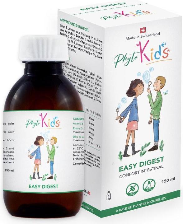 Produktbild Swiss Bionature PhytoKids Sirup Easy Digest Fl 150 ml (1 Stück, Sirup, 201 g)