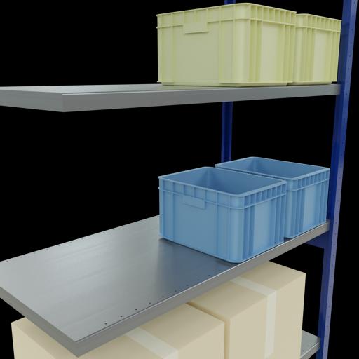 Image du produit Schulte Lagertechnik Système enfichable Élément suivant MULTIplus250 avec traverse de longueur