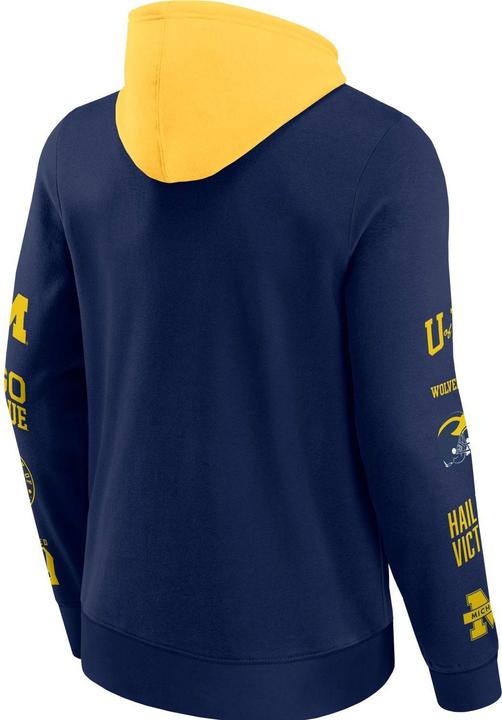 Produktbild Fanatics Michigan Wolverines NCAA Sleeve Patches Hoody - 3XL (3XL)
