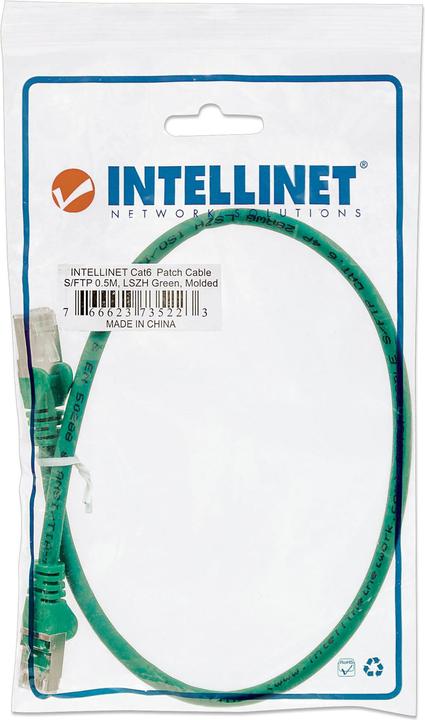 Produktbild Intellinet Patch-Kabel (S/FTP, CAT5e, 2 m)