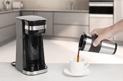 Produktbild Bestron Kaffeemaschine mit Thermobecher to go