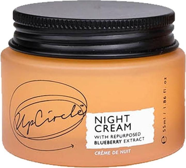 UpCircle Nachtcreme mit Blaubeerzugextrakt (55 ml)