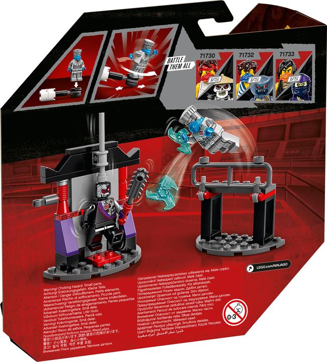 Produktbild LEGO Kampfset: Zane vs. Nindroid (71731, LEGO Ninjago)