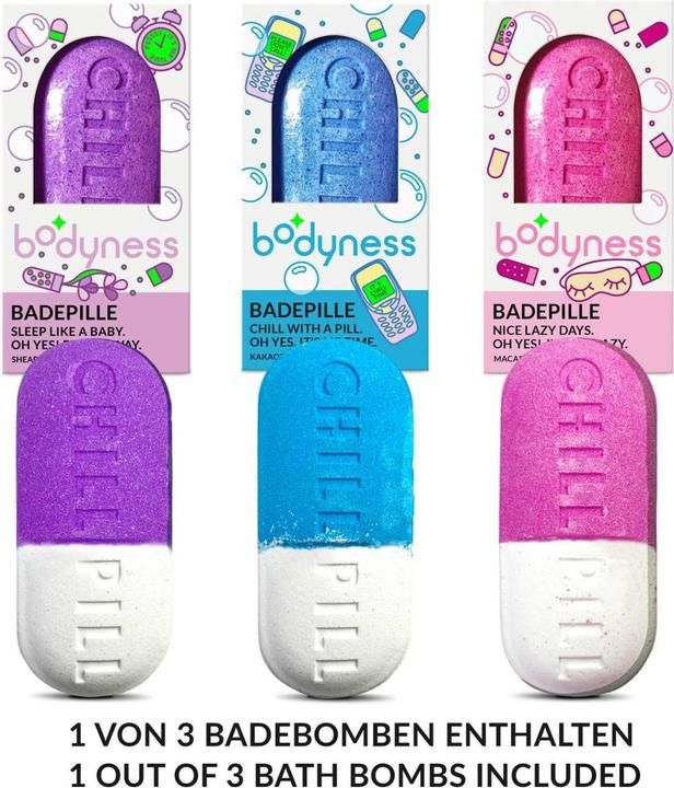 Produktbild Craze Bodyness Chill Pill Assortiert (Badesalz)
