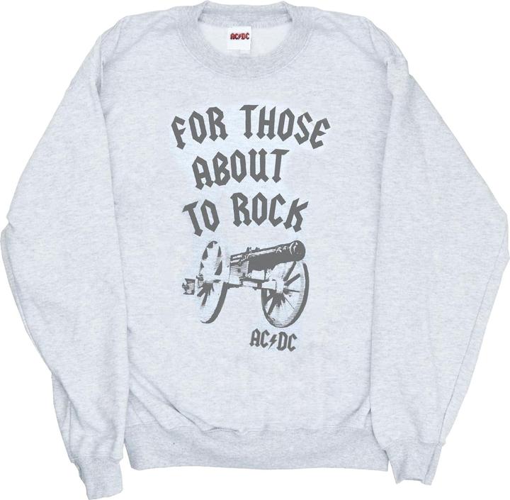 AC/DC For Those About To Rock Cannon Sweatshirt