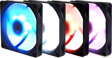 Actual product image Scythe PC fan Kaze Flex 92 Slim RGB PWM (92 mm, 1 x)