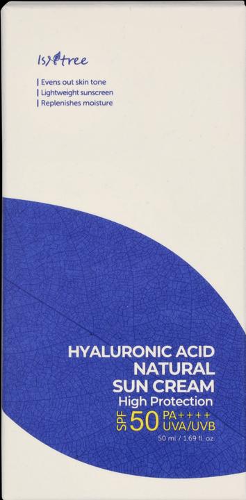Produktbild Isntree Hyaluronic Acid Natural Sun Cream (Sonnencreme, SPF 50+, 50 ml)