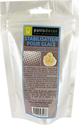 Produktbild Patisdécor Stabilisator für Eiscreme und Sorbets (125g)