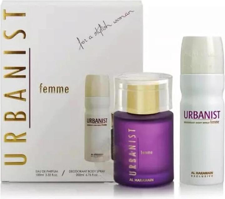 Al Haramain Urbanist Femme Combo Set - Parfümsets für Frauen (Parfum set)