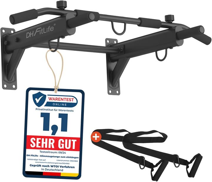 Actual product image DH FitLife Klimmzugstange für Wandmontage