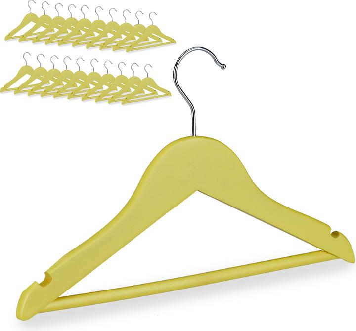 Actual product image Relaxdays Kids's Clothes Hangers Set of 20 (20 x)