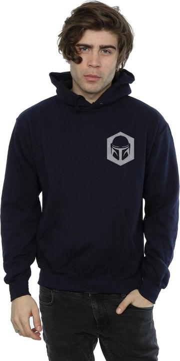 Star Wars The Mandalorian He Goes Pocket Kapuzenpullover