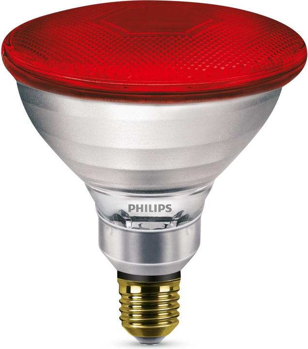 Actual product image Philips 22302 Economy lamp, 100 W, red (100 W)