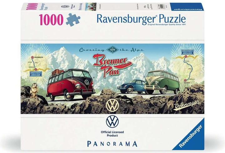 Immagine prodotto Ravensburger Attraversare il Brennero in una VW Bulli (1000 pezzi)