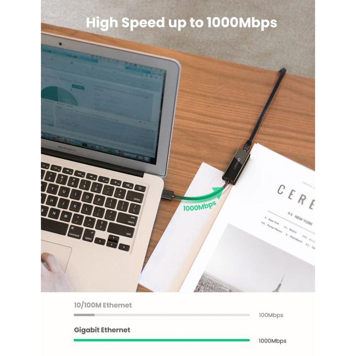 Produktbild Ugreen CR111 (USB 3.0, RJ45 (1x))