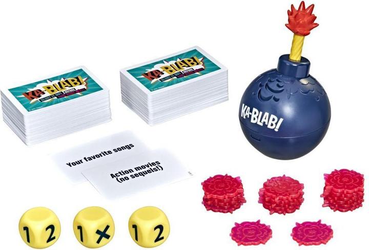 Produktbild Hasbro Gaming Ka-Blab! Party-Kartenspiel (Dänisch, Norwegisch)