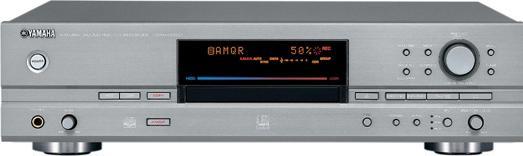 Actual product image Yamaha CDR-HD1500, hard disc CD recorder, black (CD player, CD recorder)