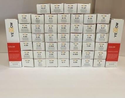Image du produit Alfaparf Yellow Permanent Hair Color Cream With Argan Oil 3.4 Oz