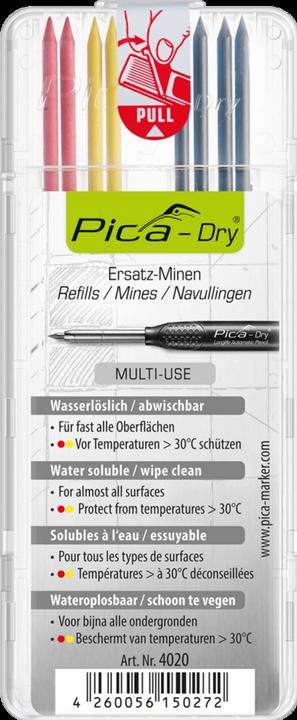 Actual product image Pica Dry (Yellow, Graphite, Red, 1 x)