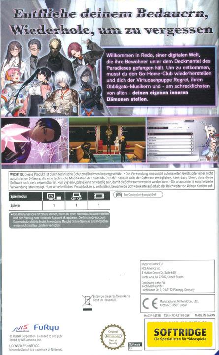 Produktbild NIS The Caligula Effect 2 (Switch Lite, Switch OLED, Switch, DE)