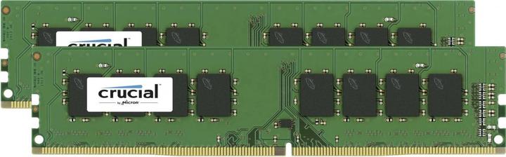 Productafbeelding Crucial 64GB Kit DDR4 3200 MT/s 32GBx2 UDIMM 288pin CL22 (2 x 32GB, 3200 MHz, DDR4 RAM, U-DIMM)