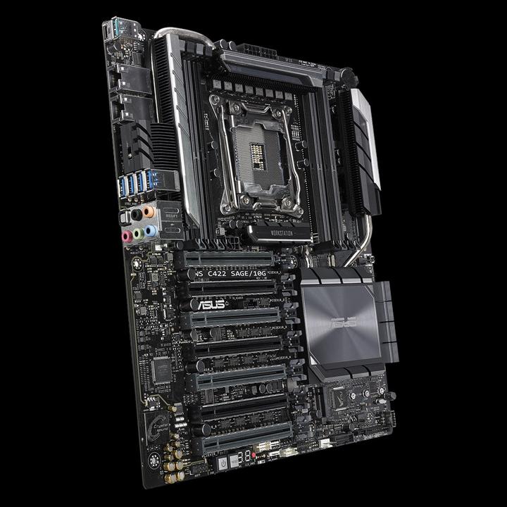 Actual product image ASUS WS C422 SAGE (LGA 2066, Intel C422, SSI CEB)