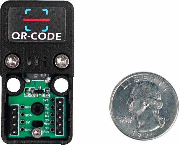 Actual product image M5Stack ATOM 2D/1D Barcode Scanner Kit