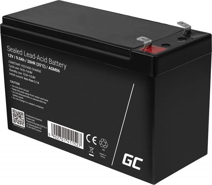 Actual product image GreenCell AGM06 (12 V, 9 Ah)