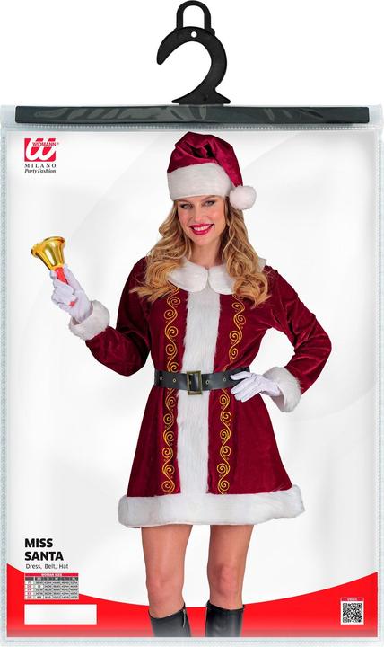 Immagine prodotto Widmann Costume da Miss Babbo Natale per donna (M)