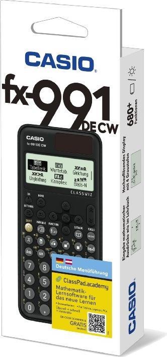 Produktbild Casio FX-991DE CW (Solarzellen, Batterien)