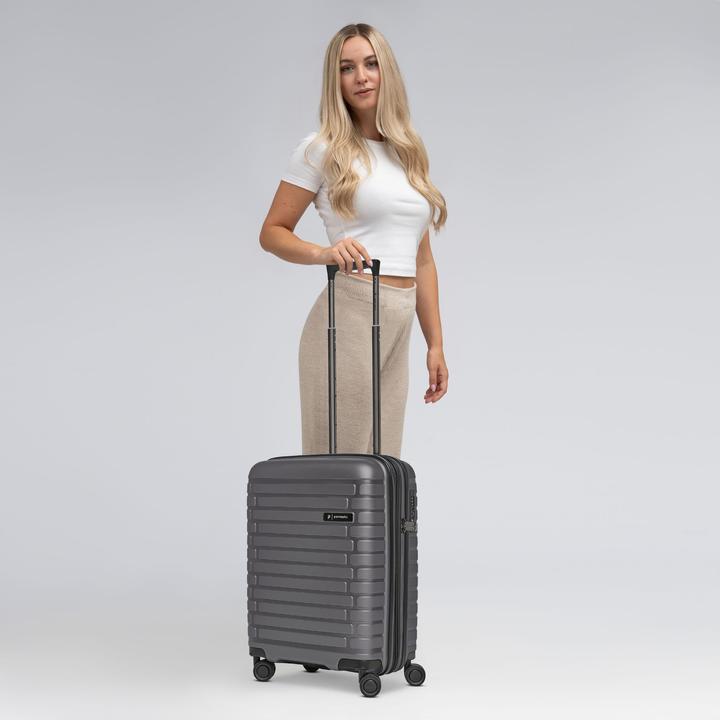 Produktbild Pactastic Collection 04 THE CABIN + 4 Rollen Kabinentrolley S 55 cm mit Dehnfalte (40 l, Handgepäck (bis 50l))