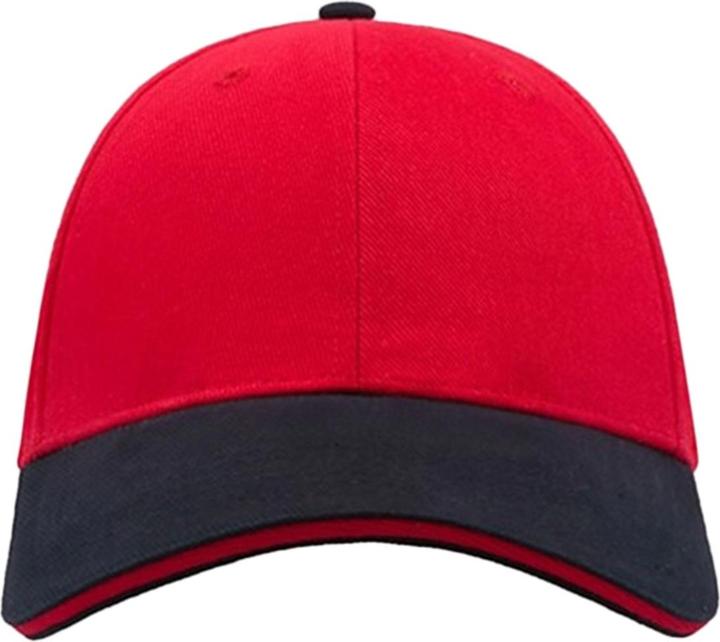 Actual product image Atlantis Liberty baseball cap with 6 brushed cotton panels (One size)