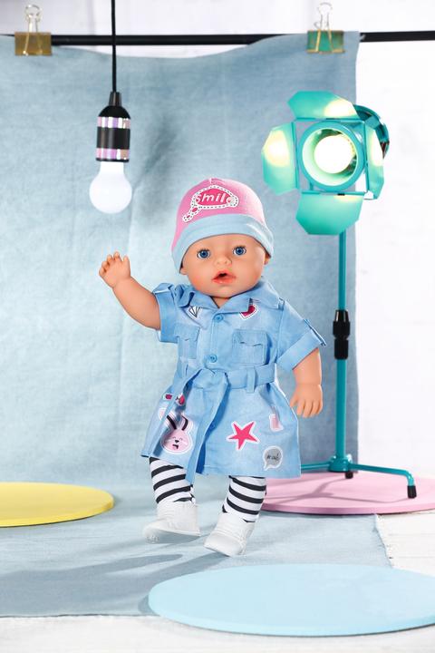 Actual product image Zapf Creation Zapf 835258 BABY born Deluxe Jeans Dress 43cm
