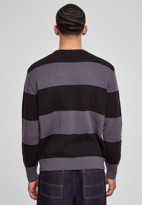 Actual product image Urban Classics Heavy Oversized Striped Sweatshirt (S)