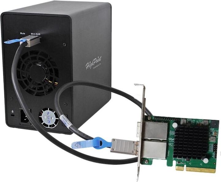 Produktbild HighPoint RocketStor 6414TS - Festplatten-Array - 4 Schächte (SATA-600) (2.5", 3.5")