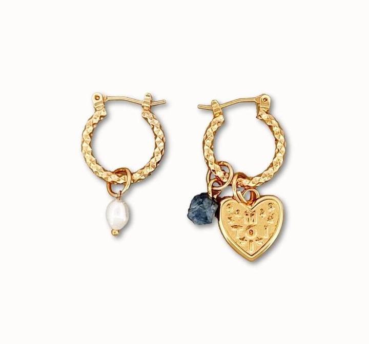ByNouck Jewelry - Earparty Meaningful Treasures - Jewelry - Women Earrings - Gold - Meaningful