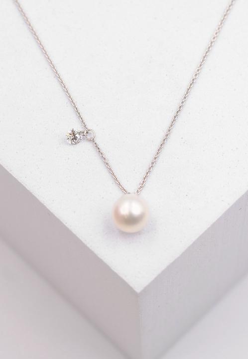 Produktbild Muau Collier (750/18K Weissgold, 45 cm)