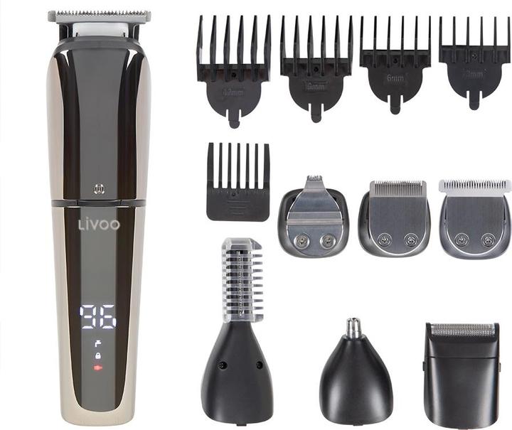 Actual product image Livoo Multifunction hair clipper and beard and body trimming set