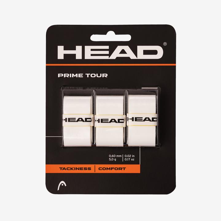 Actual product image Head Prime Tour Overgrip 3-Pack white